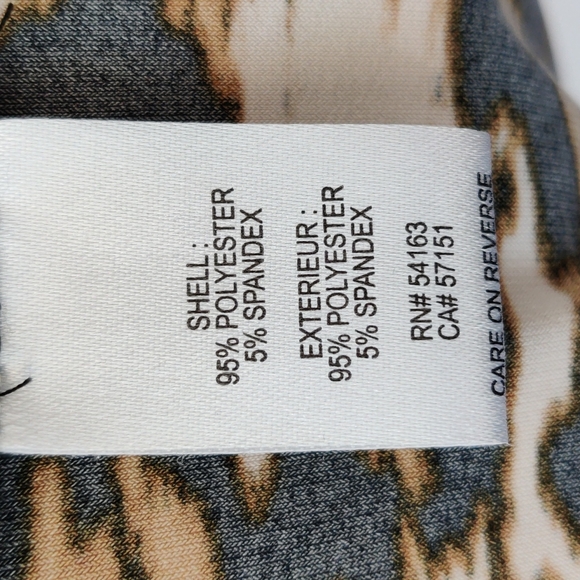 Calvin Klein leopard print dress sleeveless sheath dress animal print - Picture 9 of 12